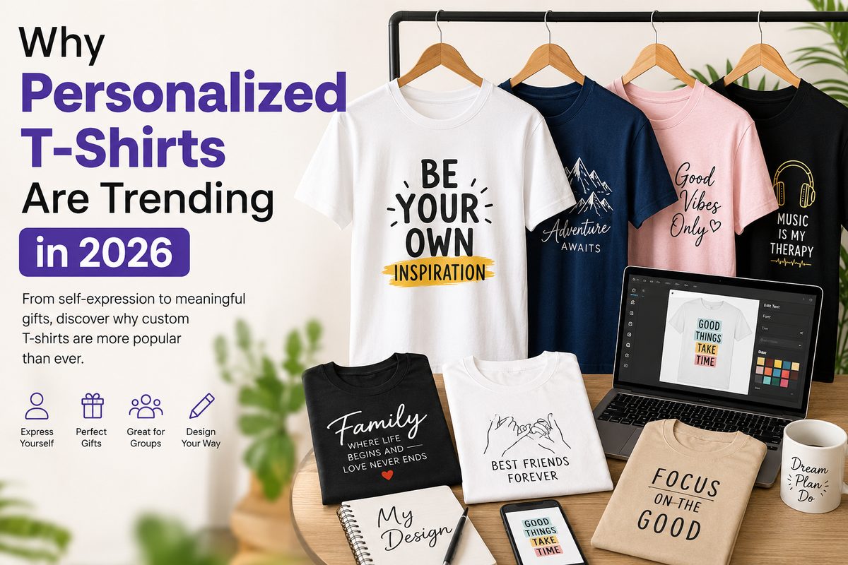 Why Personalized T-Shirts Are Trending in 2026