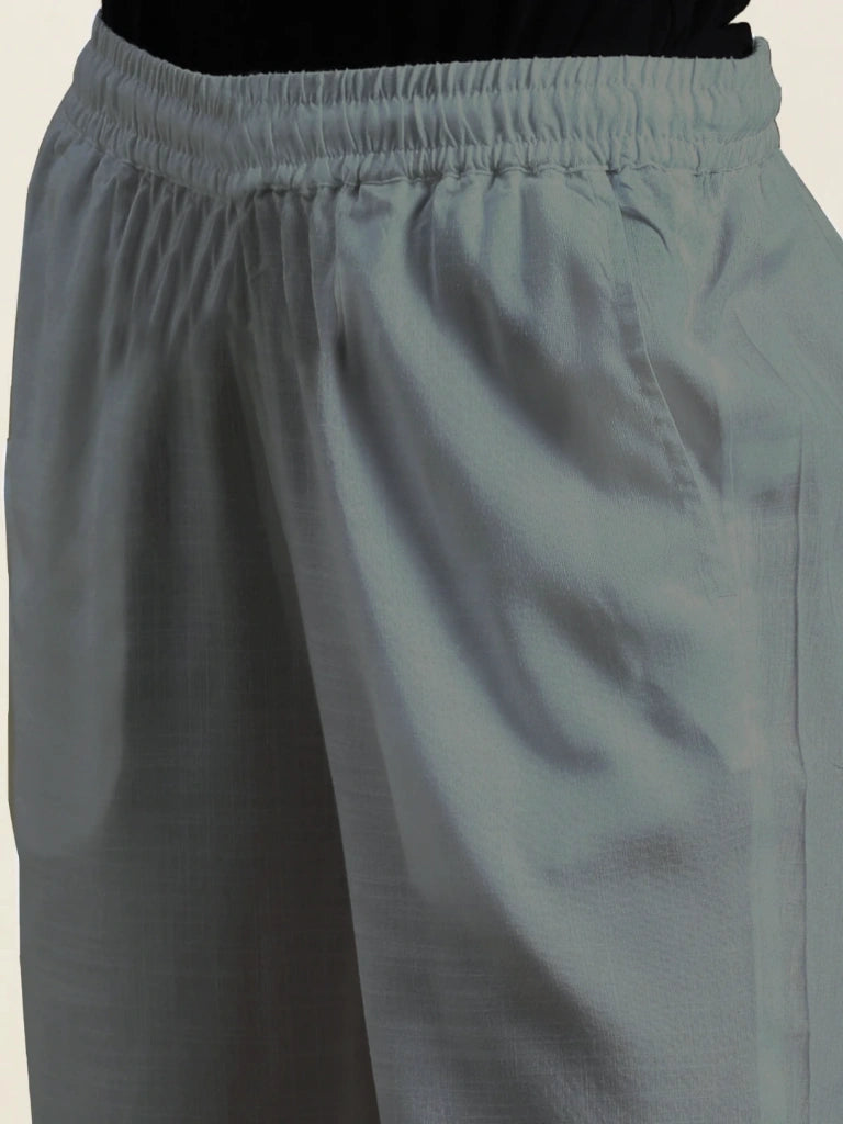 Women’s Premium Cotton Pants - Gray
