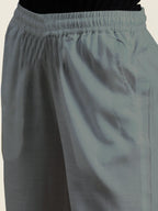 Women’s Premium Cotton Pants - Gray