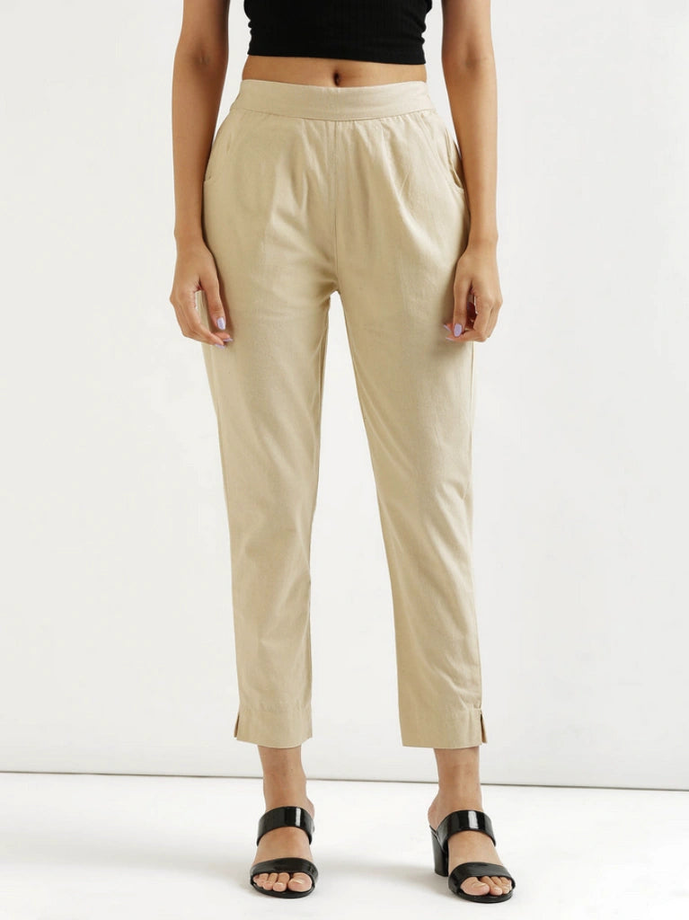 Women’s Premium Cotton Pants - Skin
