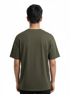 Men’s Cotton Plain Round Neck Pocket T Shirts - Olive