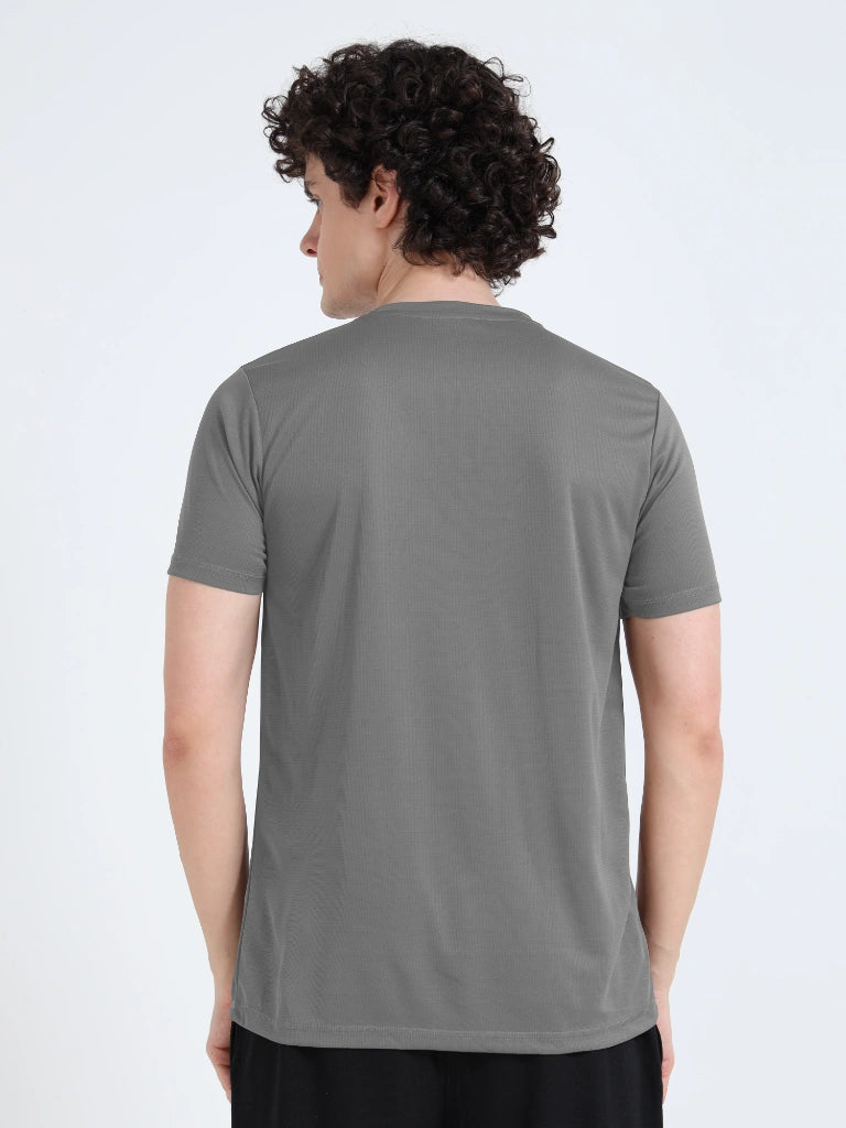 Men’s CHAMPION Athleisure Round Neck T-Shirt - Gray