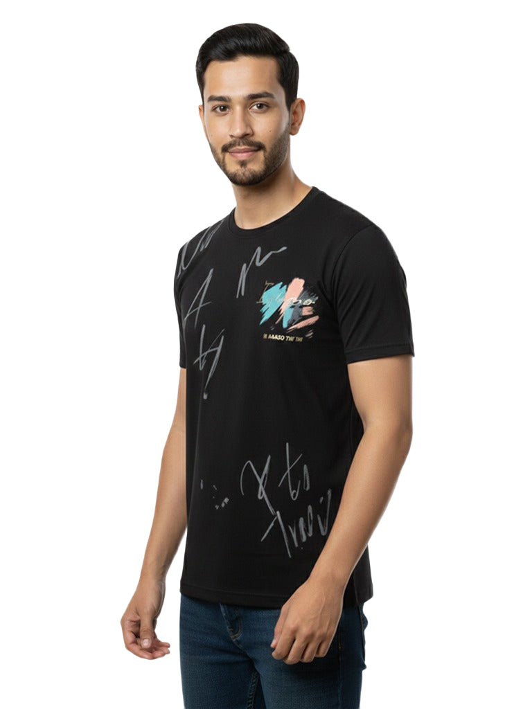 Men’s Regular Fit Printed Cotton T-Shirts
