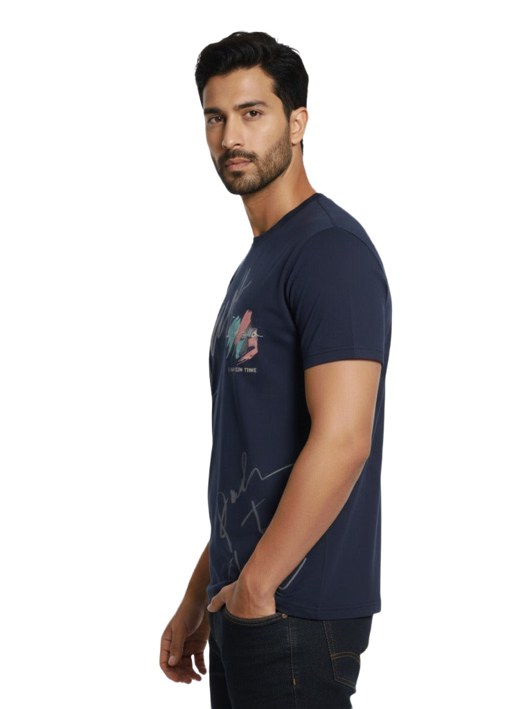 Men’s Regular Fit Printed Cotton T-Shirts