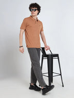 IBX Men’s Drop Needle Polo - Maroon