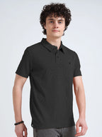 IBX Men’s Drop Needle Polo - Black