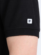 Men’s Poly Cotton Pocket T-Shirt - Black