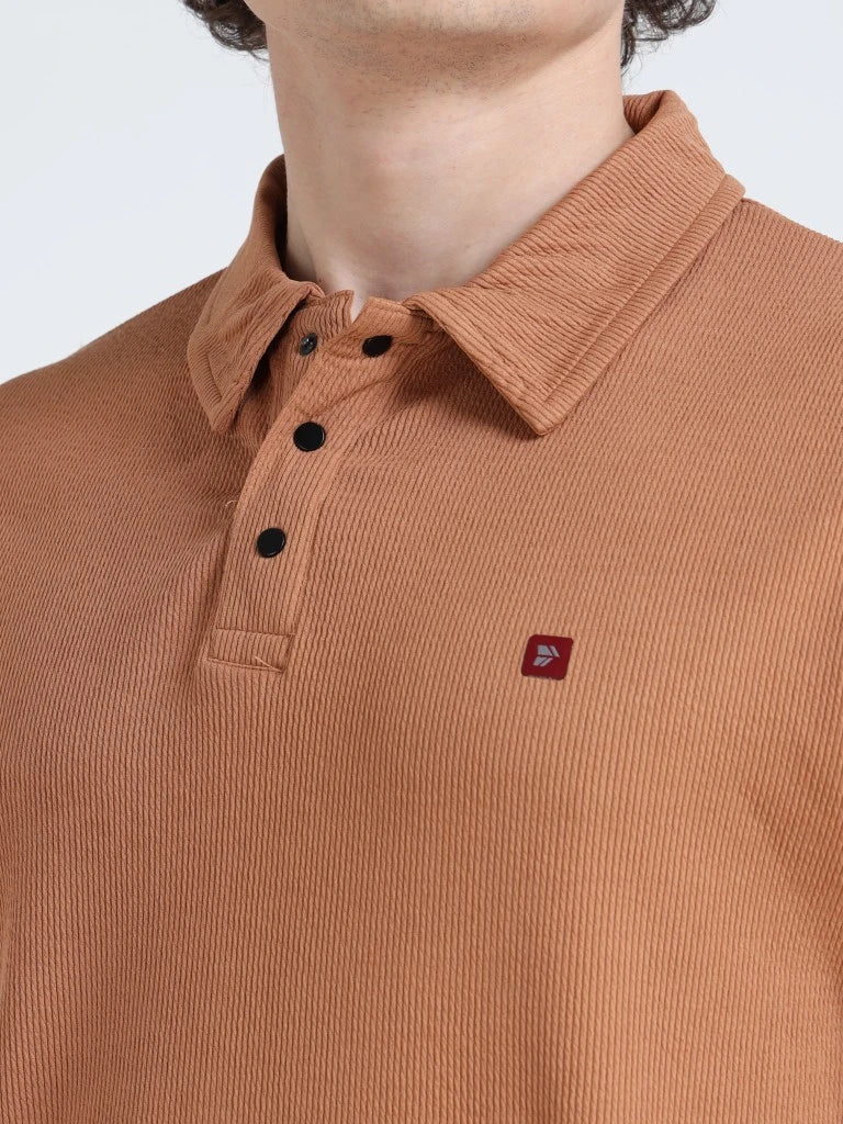 IBX Men’s Drop Needle Polo - Maroon
