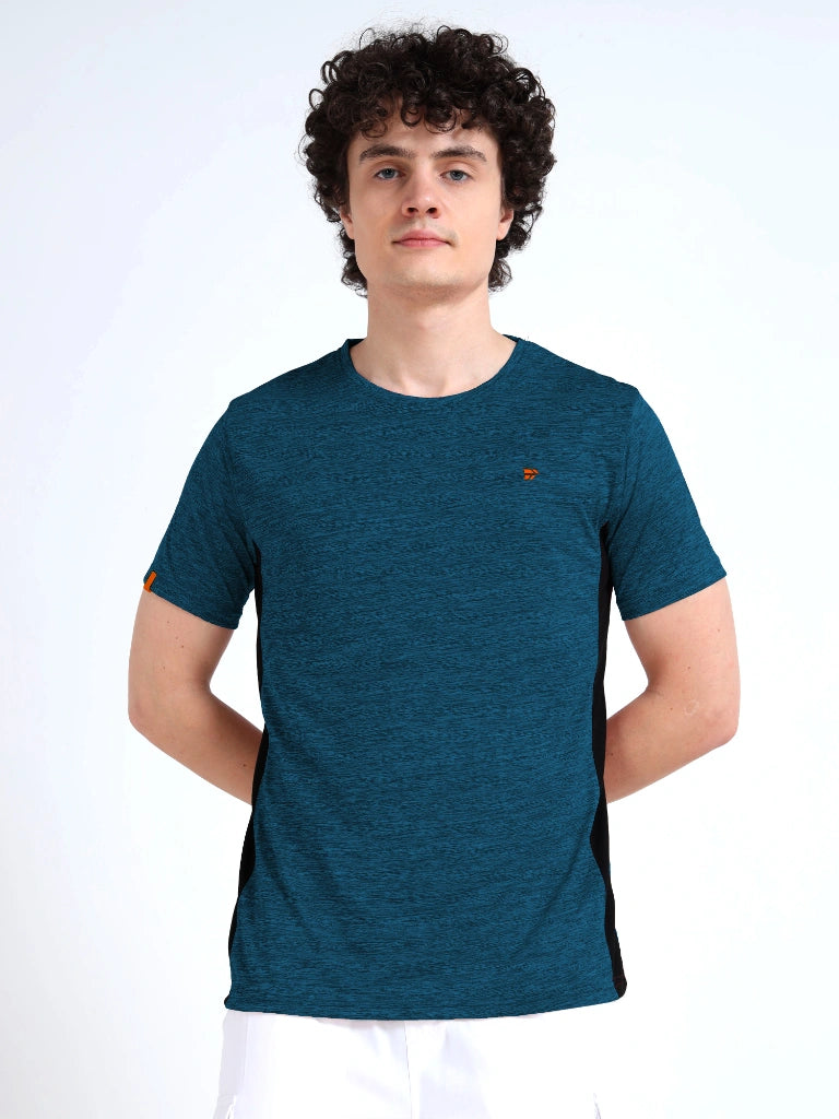 Men’s Premium Grindle Cut & Sew T-shirt - Blue