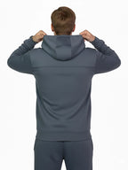 Men's Premium Full Zip Winter Hoodies - Gray