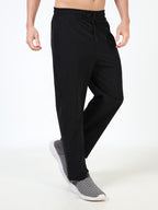 Men’s Nylon Track Pants - Black
