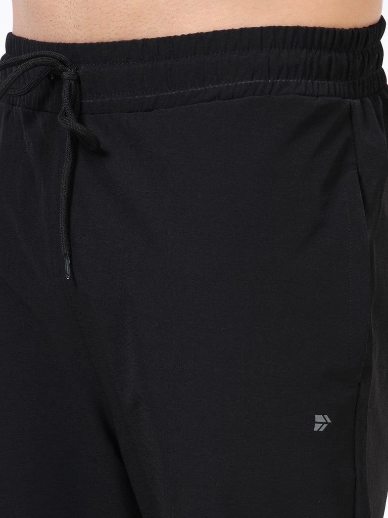 Men’s Nylon Track Pants - Black