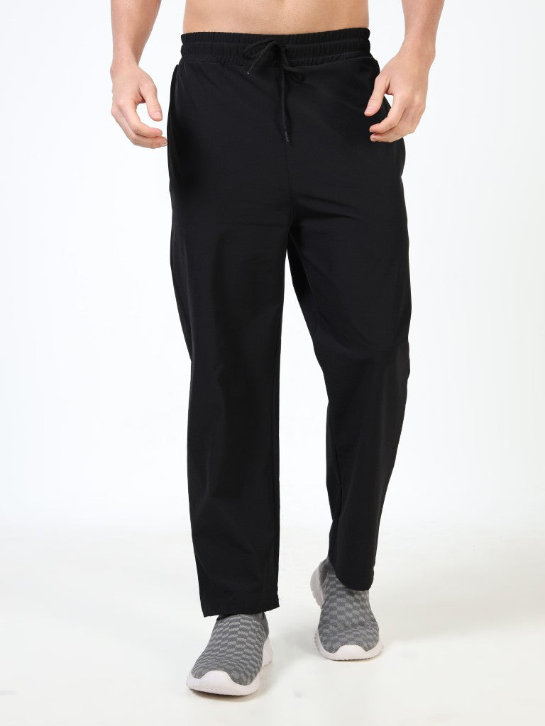 Men’s Nylon Track Pants - Black