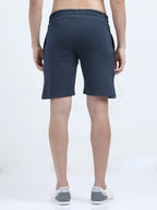 Men’s Platted Casual Shorts - Navy