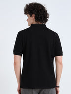 Men’s Poly Cotton Pocket T-Shirt - Black