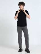 Men’s Poly Cotton Pocket T-Shirt - Black