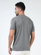 Ultra-Soft Tencel Cotton T-Shirt - Gray