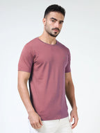 Ultra-Soft Tencel Cotton T-Shirt - Maroon