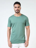 Ultra-Soft Tencel Cotton T-Shirt - Green