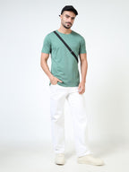 Ultra-Soft Tencel Cotton T-Shirt - Green
