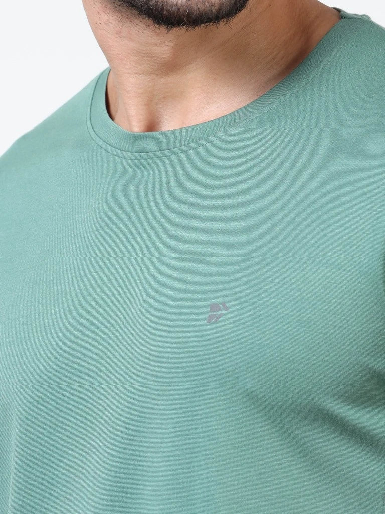 Ultra-Soft Tencel Cotton T-Shirt - Green
