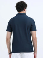 Men's Style Polo T-Shirt - Navy
