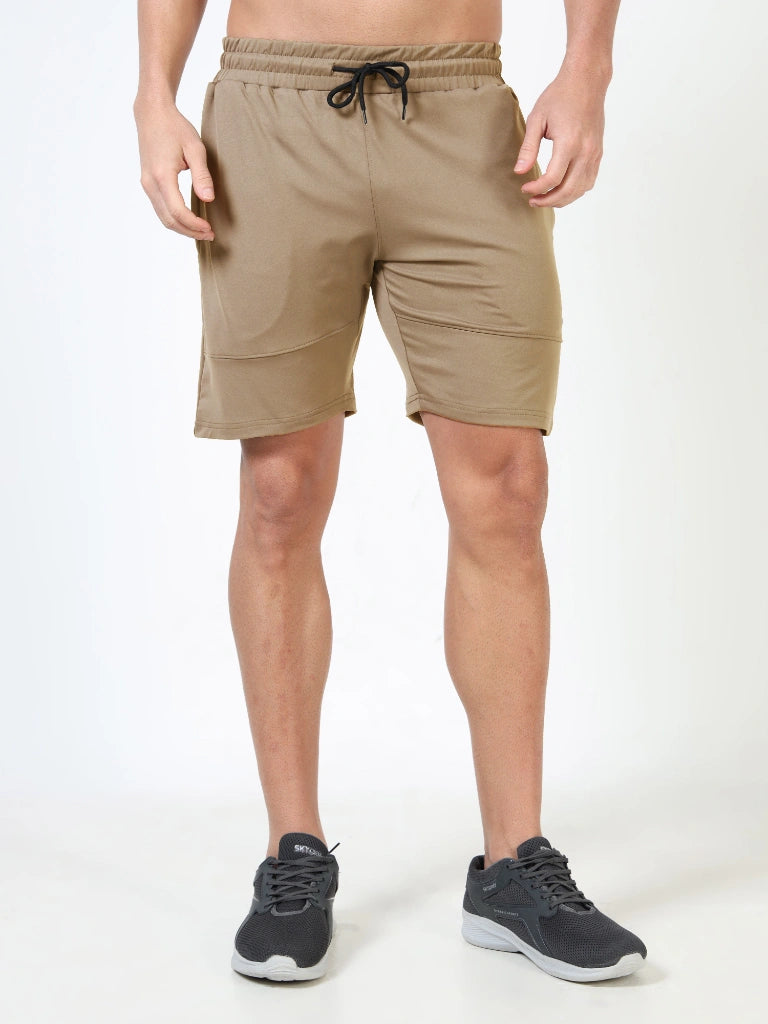 men’s cotton looper shorts everyday comfort laid-sandal style front right view buy online india - Sandal