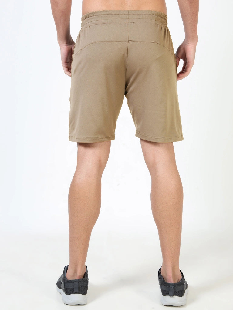 men’s cotton looper shorts everyday comfort laid-back style full body view buy online india - Sandal
