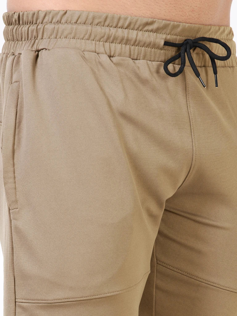 men’s cotton looper shorts everyday comfort laid-back style close-up right side detail view shop online india - Sandal