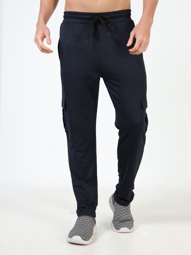 Men’s Looper Cargo Pants by IBX - Navy Melange
