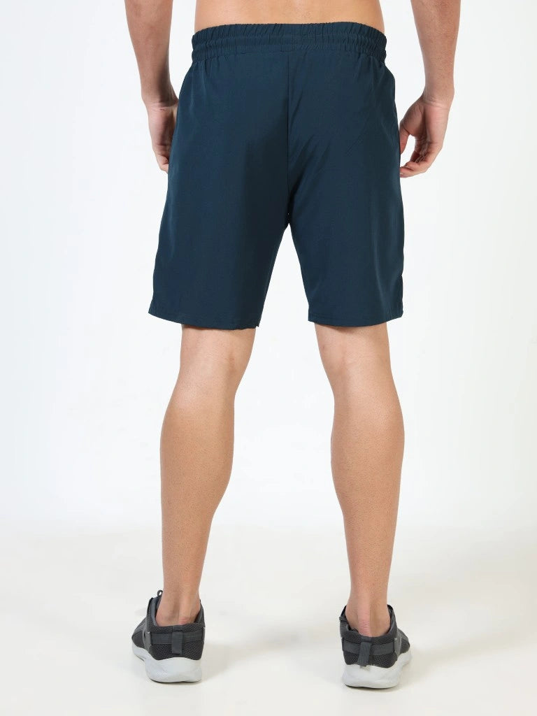 men's ns stretch shorts navy back view athletic fit shop online - Navy