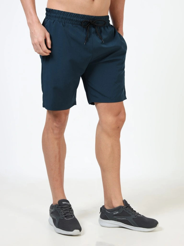 men's ns stretch shorts navy full body view buy online - Navy