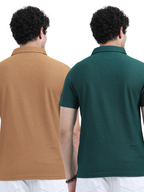 Shop Men's Polo Collared T Shirts My IBX - Yellow & Green