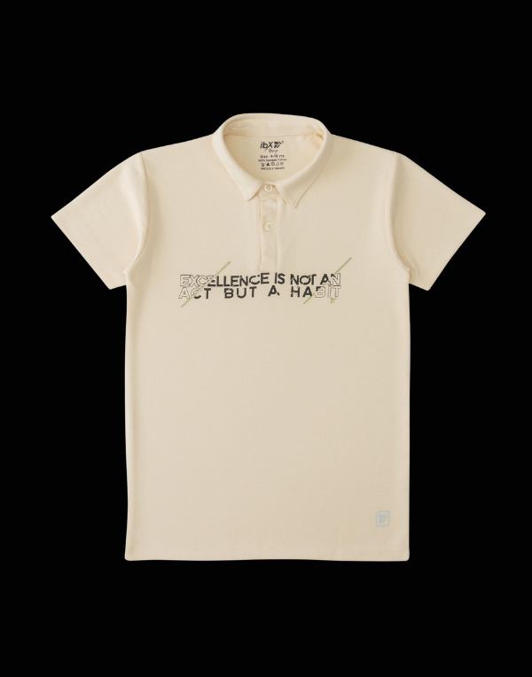 Cream T-shirt | ibx kids