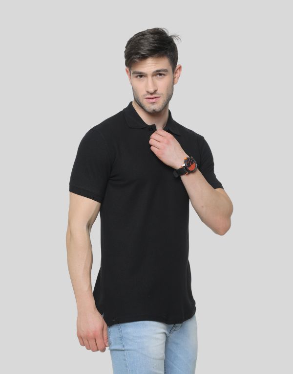 Polo Black T-Shirt | ibx