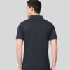 Blackish Grey Eco polo T-shirt