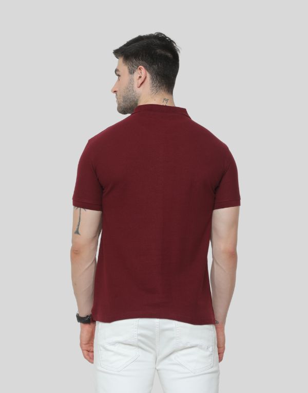 Polo Maroon T-Shirt | ibx