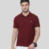 Polo Maroon T-Shirt | ibx