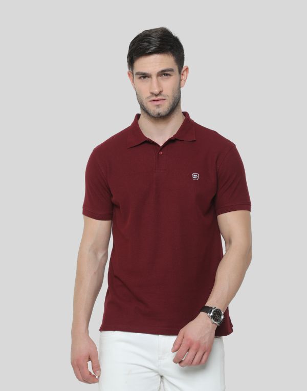 Polo Maroon T-Shirt | ibx