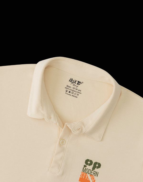 Cream T-shirt | ibx kids